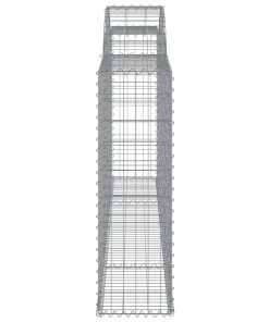 Cesti Gabbioni Ad Arco 17 Pz 300x30x100/120 Cm Ferro Zincato