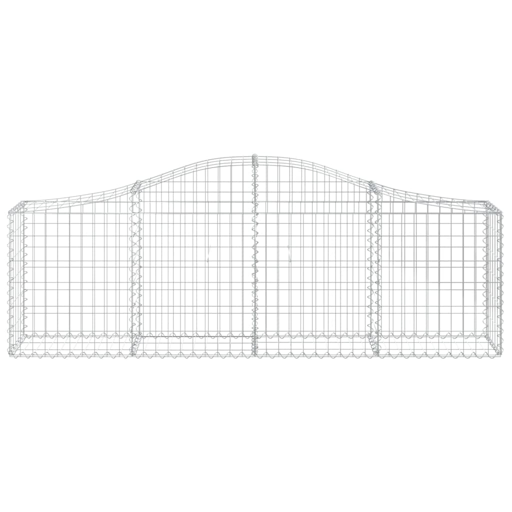 Cesti Gabbioni Ad Arco 5 Pz 200x30x60/80 Cm Ferro Zincato - Image 4