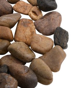 Ciottoli Levigati 25 Kg Colore Misto 2-5 cm