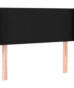 Testiera A Led Nera 103x16x78/88 Cm In Tessuto