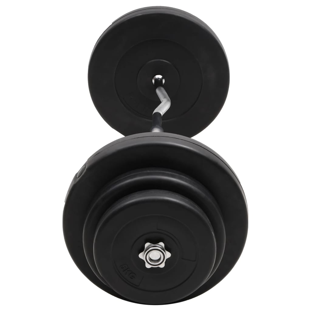 Bilanciere Curvo Con Dischi 60 kg