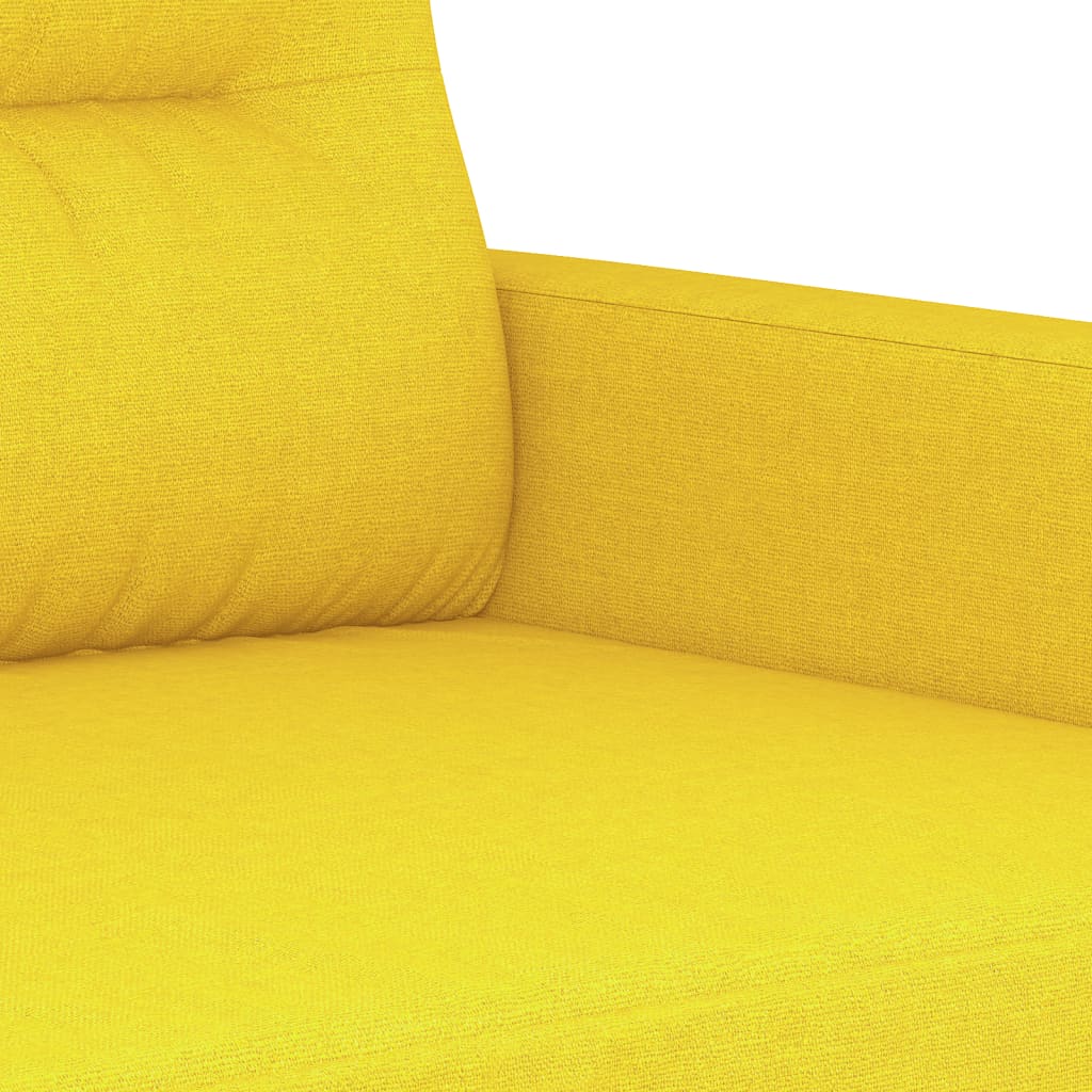 Poltrona Giallo Chiaro 60 Cm In Tessuto - Image 6