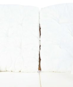 Divano A 2 Posti Marrone Chiaro In Rattan