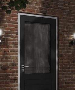 Applique Per Esterno Con Sensore 2 Pz Nere In Acciaio Inox