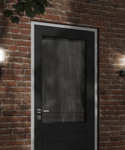 Applique Da Esterno 2 Pz Nere In Acciaio Inossidabile