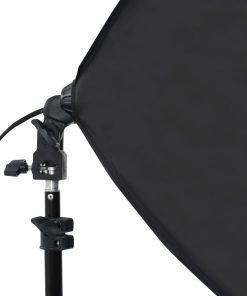 Kit Per Studio Fotografico Con Luci Softbox E Fondale