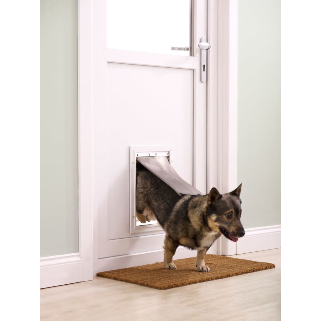 Petsafe Porta Basculante Per Animali 620 Alluminio <18 Kg 5014