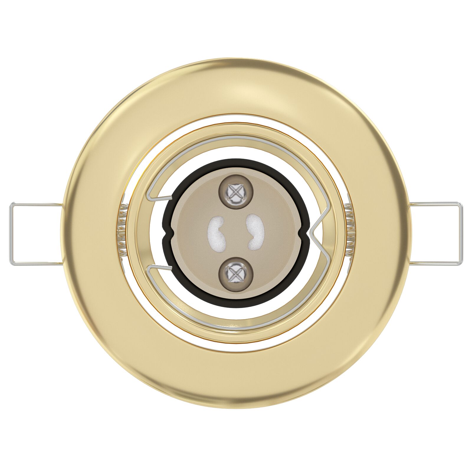 Spotlights Con I Riflettori 6 Pcs Oro 9 X 9 Cm Metallo