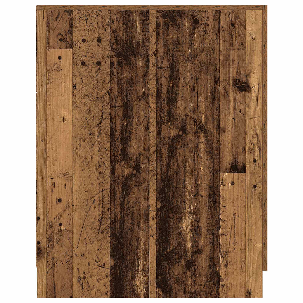 Mobile Per Lavatrice Legno Antico 70,5x71,5x91,5 cm
