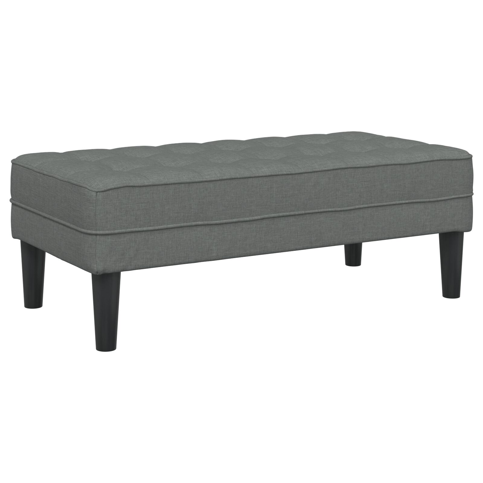 Set Di Divani 2 Pcs Grigio Scuro 173 X 131 X 67 Cm Tessuto - Image 5