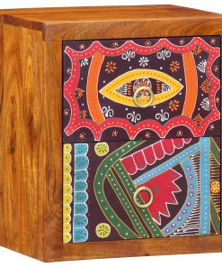 Armadio Da Notte Con Cassetto Marrone 35 X 30 X 40 cm
