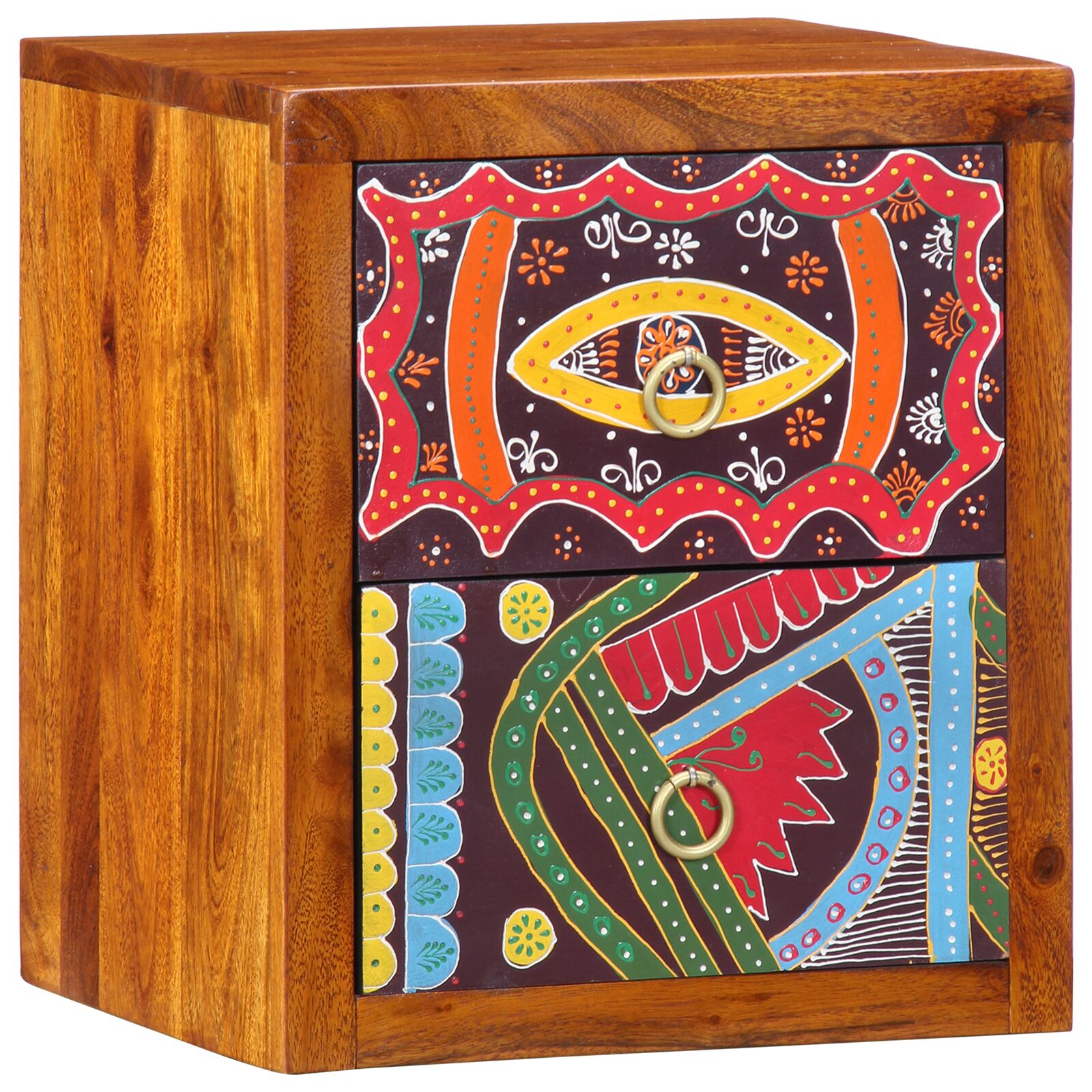 Armadio Da Notte Con Cassetto Marrone 35 X 30 X 40 cm - Image 5