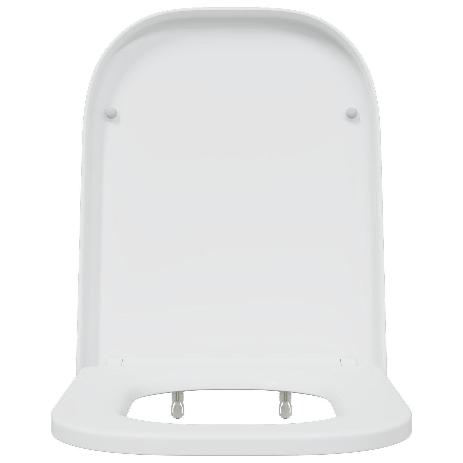 Sedile Del Wc Con Rilascio Rapido Bianco 44.5 X 35 X 3.6 cm - Image 3