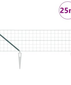 <strong> Euro Fence Set Di 2 Verde Acciaio Rivestito In Plastica