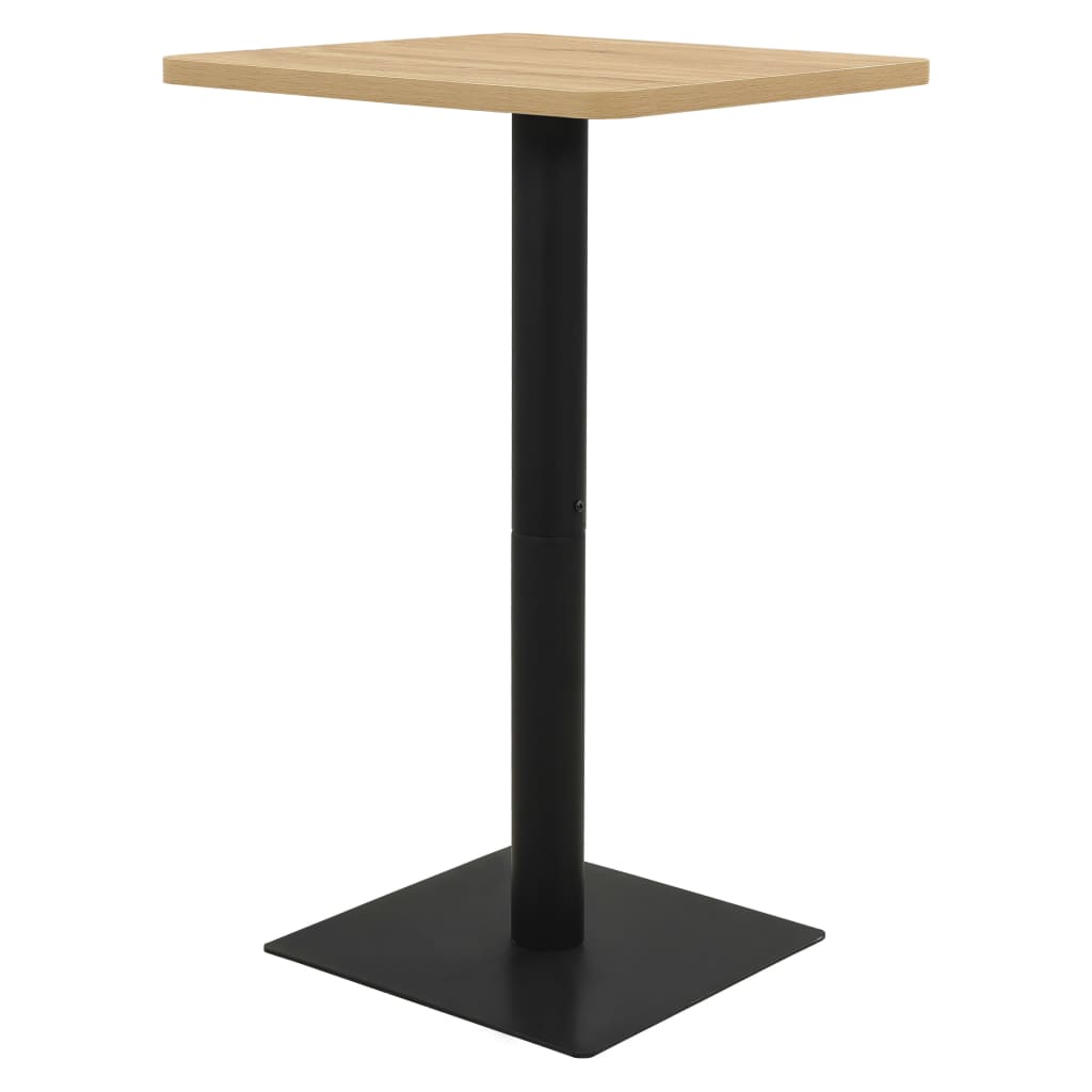 Tavolo Da Bistrot Colore Rovere 78,5x78,5x107 cm