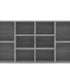 Scarpiera Grigio Sonoma 103x30x55 Cm In Legno Multistrato
