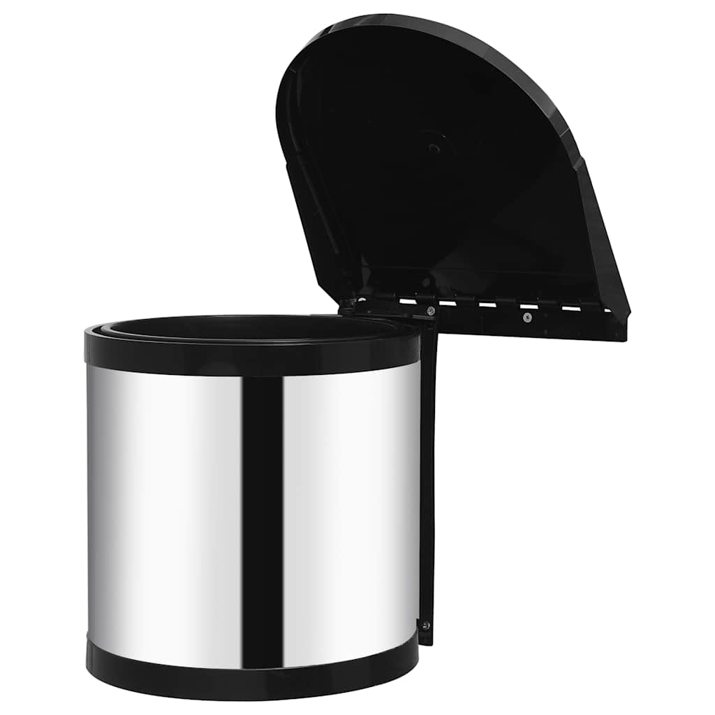 Pattumiera Da Incasso Per Cucina In Acciaio Inossidabile 8 L