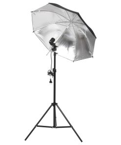 Kit Di Illuminazione Da Studio Con Treppiedi E Ombrelli