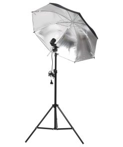 Kit Per Studio Fotografico Con Set Di Luci E Fondale