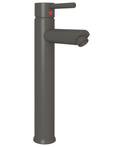 Lavandino Bagno Con Rubinetto E Piletta In Vetro Temperato Nero