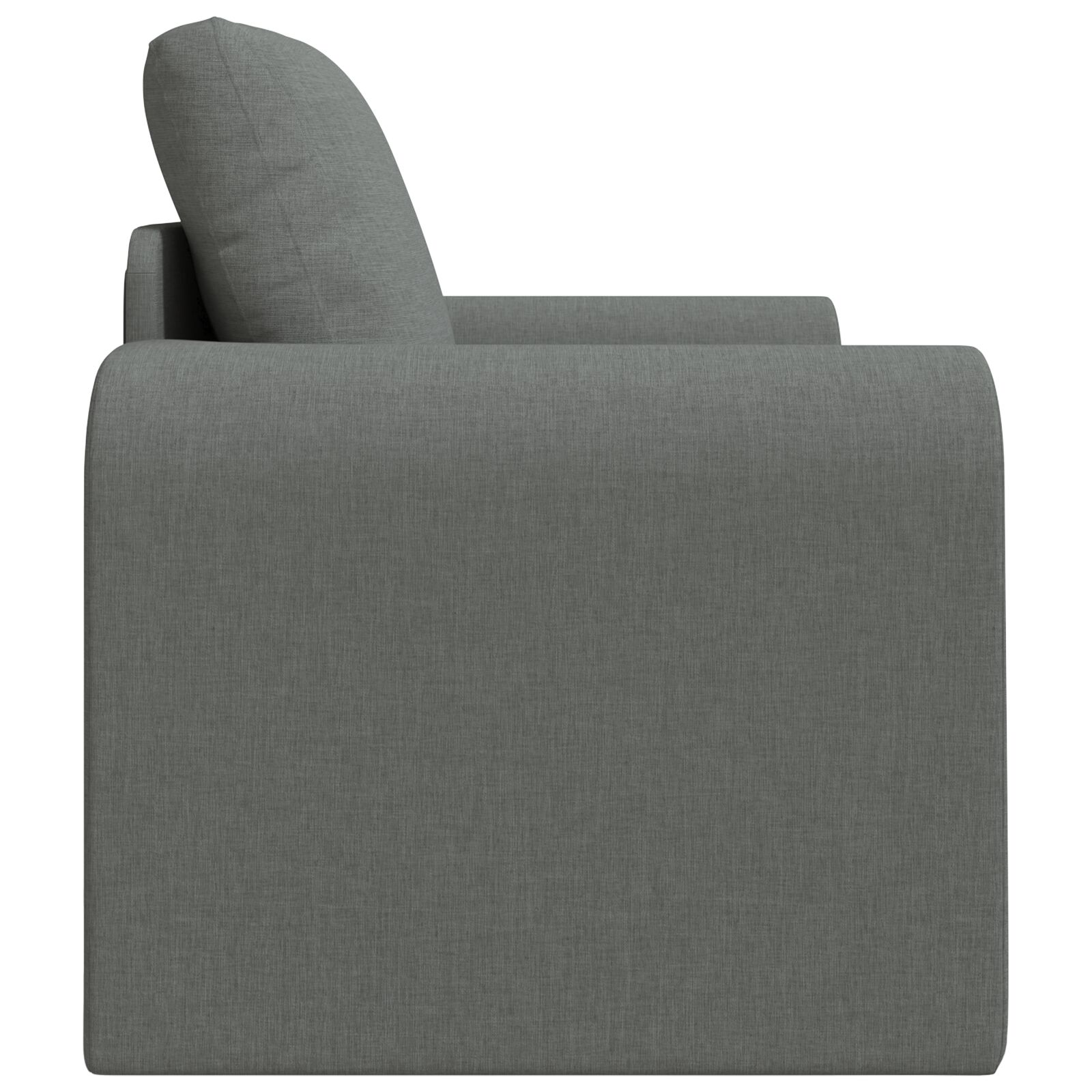 Divano Letto Grigio Scuro 98 X 71 X 83 Cm Velluto - Image 6