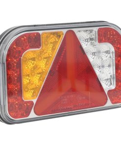 Luci Rimorchio 2 Pz Rosso 24x5x14,5 Cm 12v Lampadina Led