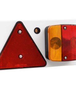 Luce Rimorchio Rosso 115x7x14 Cm 12v Lampadina Classica