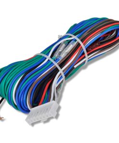 Set Auto Chiusura Centralizzata Con 2 Telecomandi 4 Motori 12 V