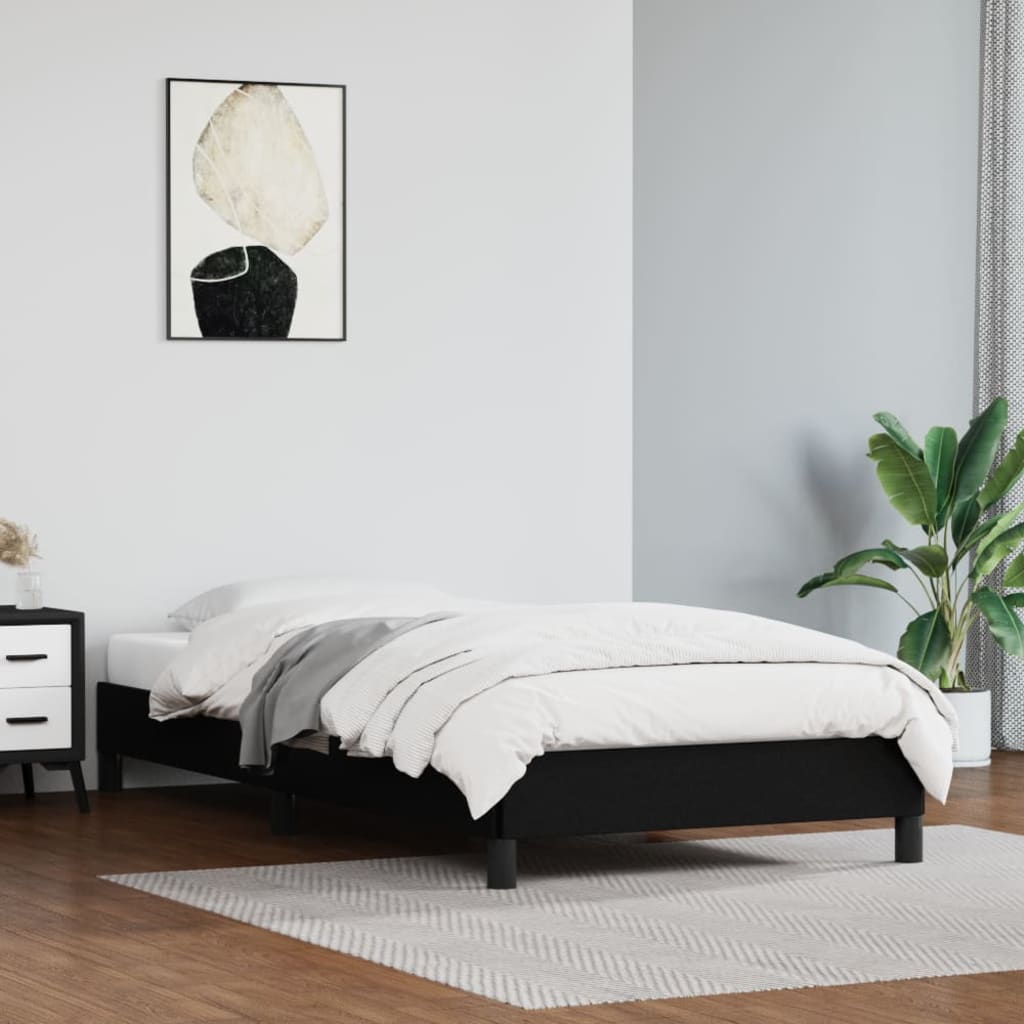 Giroletto Nero 80x200 Cm In Similpelle