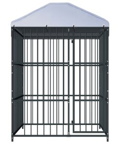 Canile Da Esterno Con Tetto 150x150x210 cm
