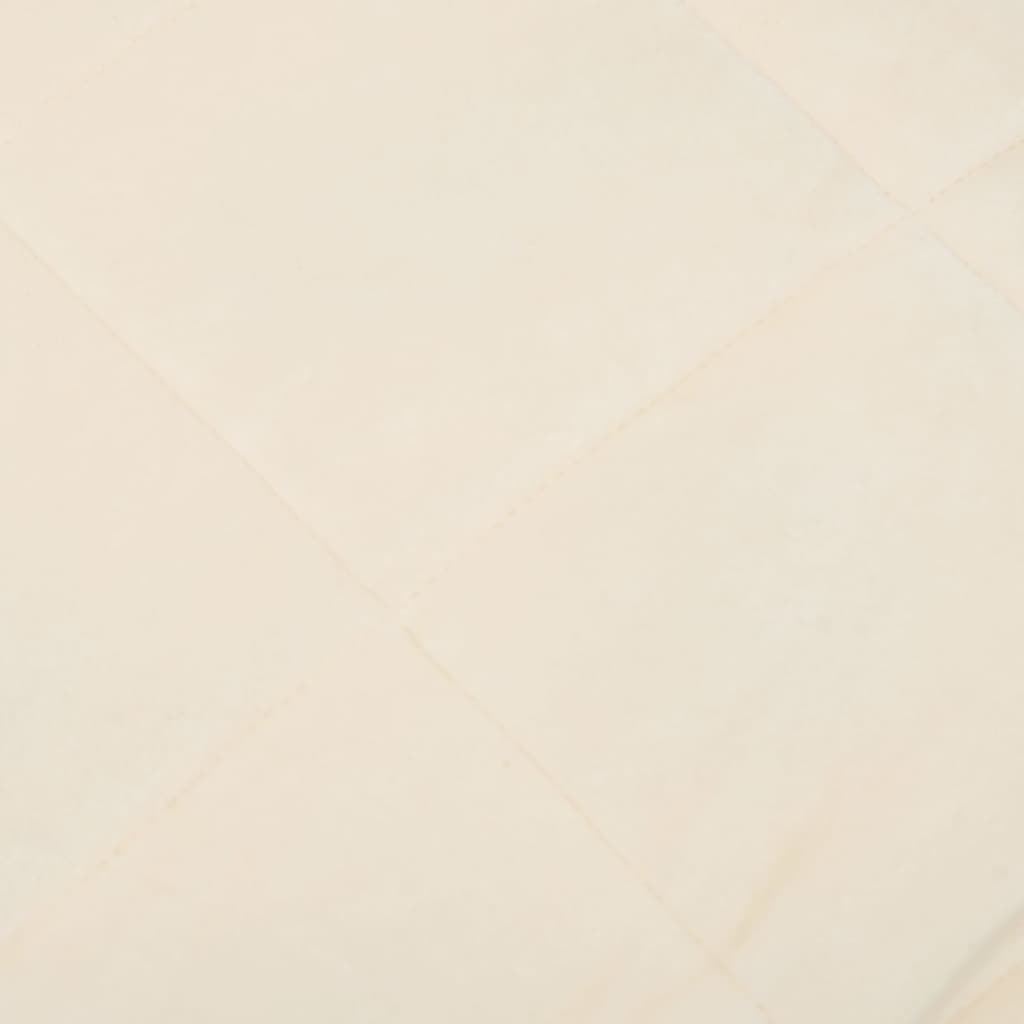 Coperta Ponderata Crema Chiaro 200x220 Cm 13 Kg Tessuto