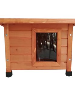 @pet Casetta Per Gatti Da Esterno Xl 68,5x54x51,5 Cm Legno Marrone