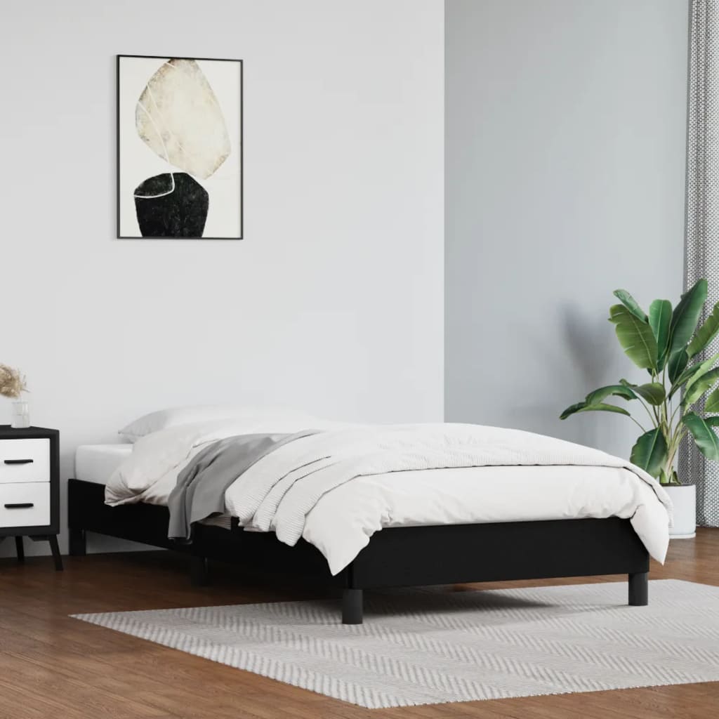 Giroletto Nero 100x200 Cm In Similpelle