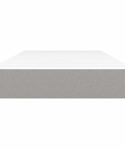 Materasso A Molle Insacchettate Grigio Chiaro 90x200x20 cm
