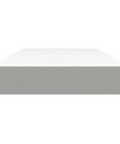 Materasso A Molle Insacchettate Grigio Chiaro 80x200x20 cm
