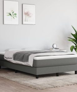 Materasso A Molle Insacchettate Grigio Scuro 120x200x20 cm