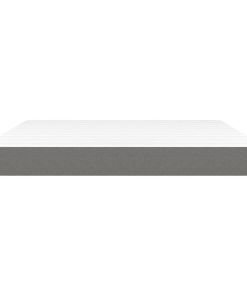 Materasso A Molle Insacchettate Grigio Scuro 160x200x20 cm