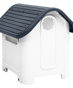 Cuccia Per Cani Grigia 59x75x66 Cm In Polipropilene