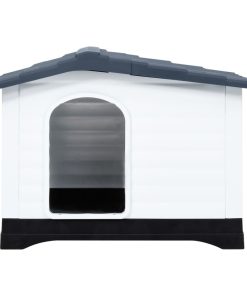 Cuccia Per Cani Grigia 90,5x68x66 Cm In Polipropilene