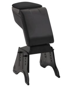 Bracciolo Per Auto Universale Nero 14x30x(32-48,5) Cm In Abs