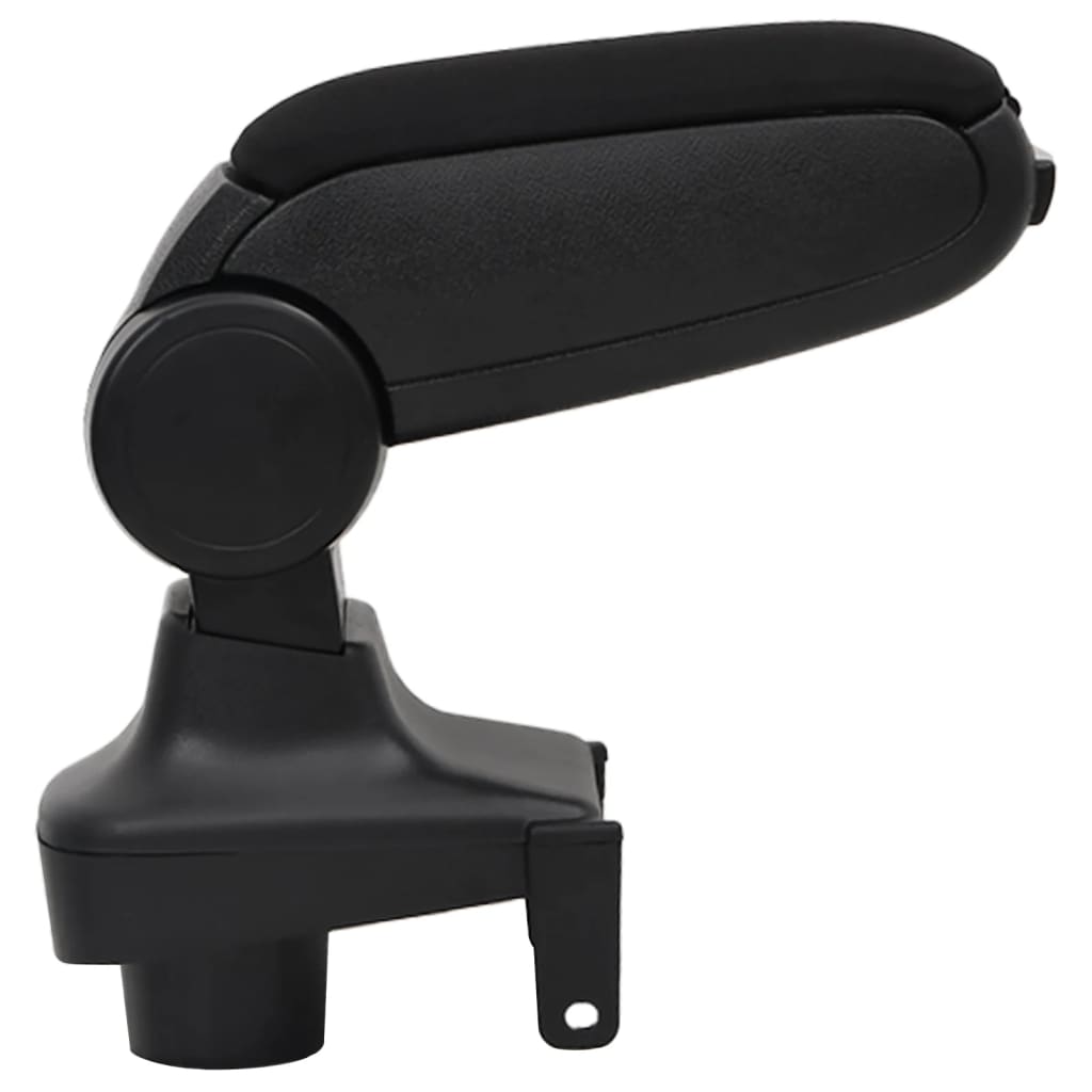 Bracciolo Per Auto Nero 15x35x(30-47) Cm In Abs