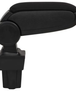 Bracciolo Per Auto Nero 11,5x32x(30-50) Cm In Abs