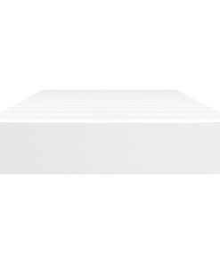 Materasso A Molle Bianco 100x200x20 Cm In Similpelle