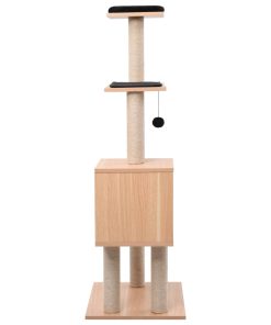 Albero Per Gatti Con Tappeto Tiragraffi In Sisal 123 cm