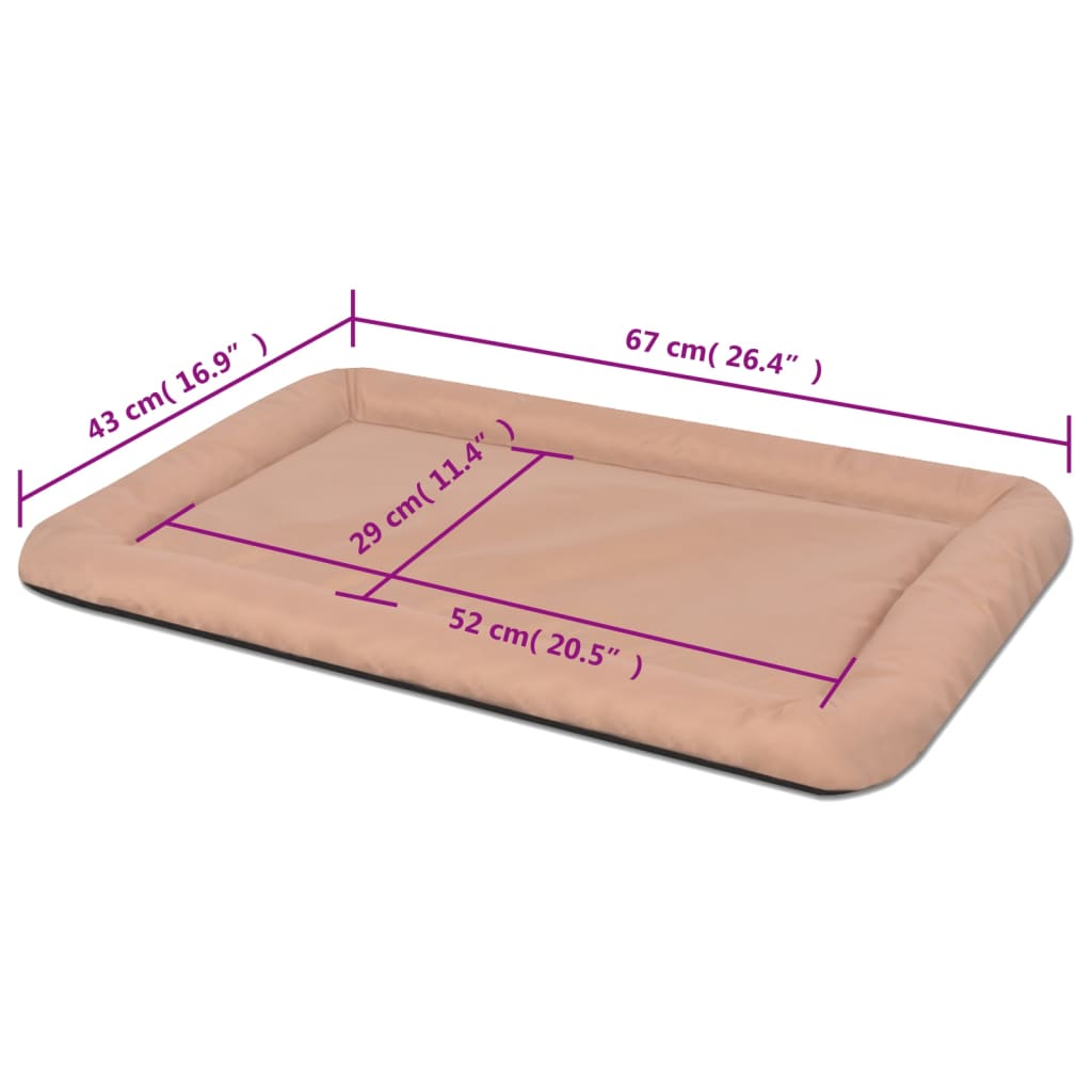 Materasso Per Cani Taglia L Beige