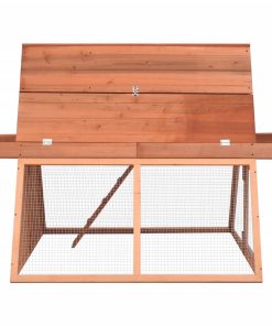 Conigliera 152x127x109,5 Cm In Legno Massello Di Abete