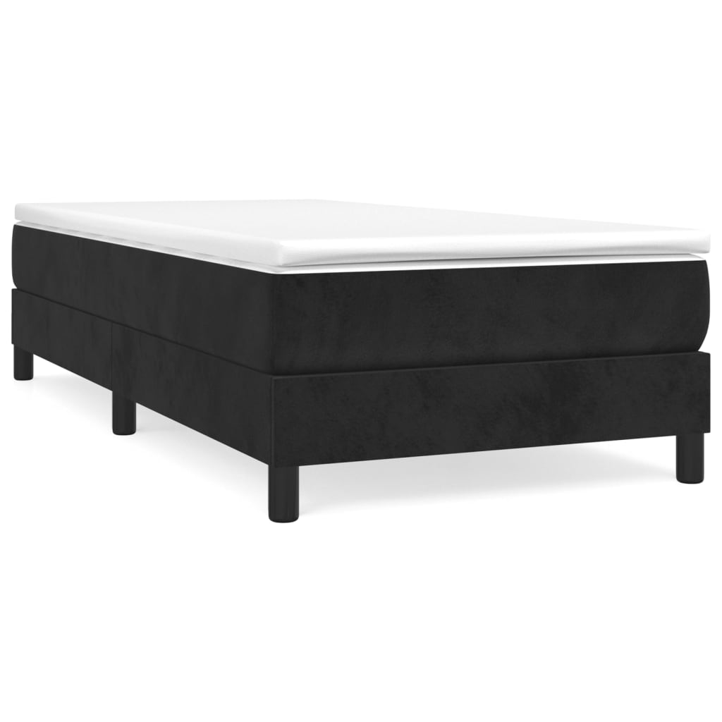 Giroletto Nero 80x200 Cm In Velluto