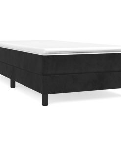 Giroletto Nero 90x190 Cm In Velluto