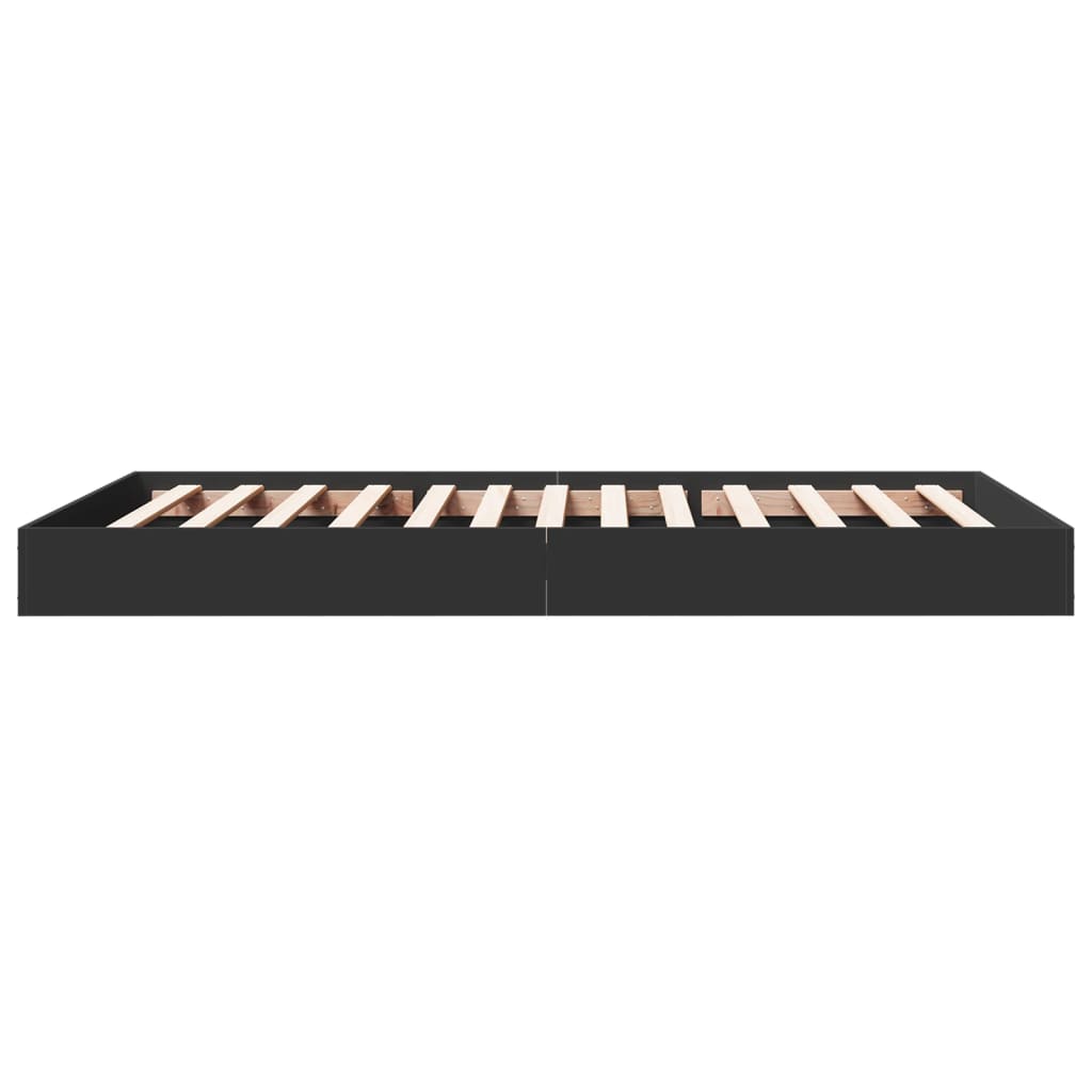 Giroletto Nero 90x190 Cm In Legno Multistrato