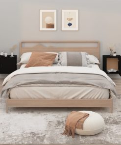 Comodini A Muro 2 Pz Nero 50x30x47 cm
